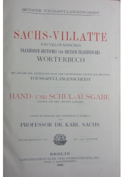 Encyklopadisches wortebuch, 1901r.
