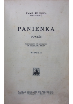 Panienka,1929r.