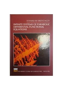 Infinite systems of parabolic differential - functional equations
