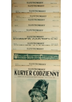 Ilustrowany Kurier Codzienny, 14 numerów, 1933r.