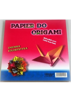 Papier do origami 20x20cm zmienne kolory