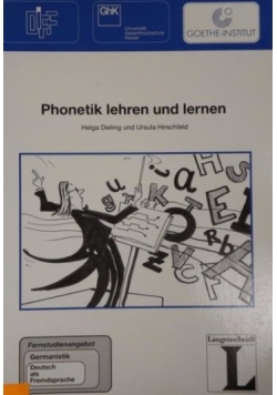 Phonetik lehren und lernen