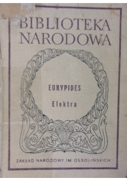 Eurypides. Elektra