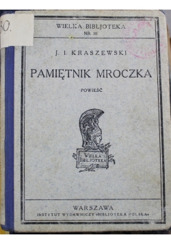 Pamiętnik mroczka powieść 1923 r.
