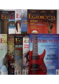 Miesięcznik Egzorcysta. Zestaw 10 książek