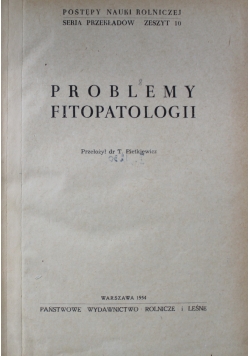 Problemy fitopatologii