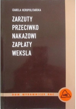 Zarzuty przeciwko nakazowi zapłaty weksla