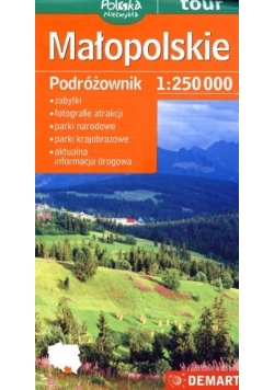 Małopolskie Podróżownik Mapa turystyczna 1:125 000