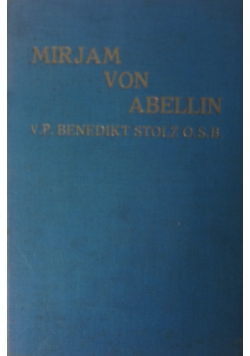 Mirjam von Abellin, 1929 r.