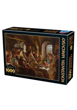 Puzzle 1000 Makovsky, Uczta weselna