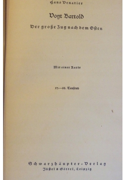 Vogt Bartold, 1941r.