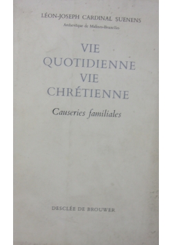 Vie Quotidienne Vie Chretienne