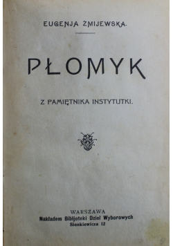 Płomyk 1921 r.