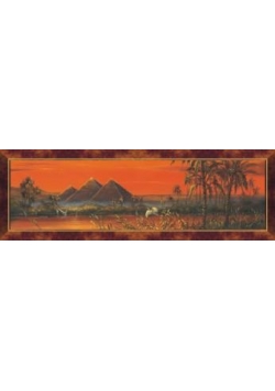Puzzle 1000 Panoramic Piramidy DINO