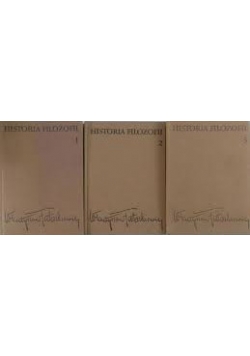 Historia filozofii tom I, II i III