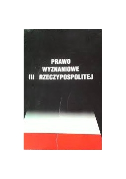 Prawo wyznaniowe III Rzeczypospolitej