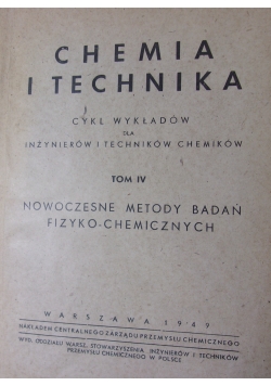 Chemia i technika, 1949r.