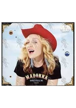 Madonna. Don't tell me, płyta CD
