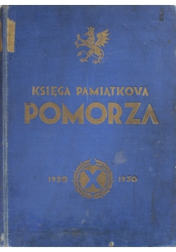 Księga Pamiątkowa Pomorza 1930 r