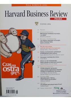 Harvard Business Review nr 6 Czas na ostrą grę