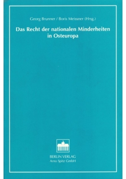 Das Recht der nationalen Minderheiten in Osteuropa