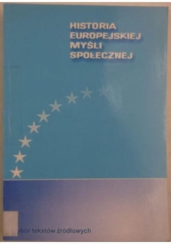 Historia europejskiej myśli społecznej