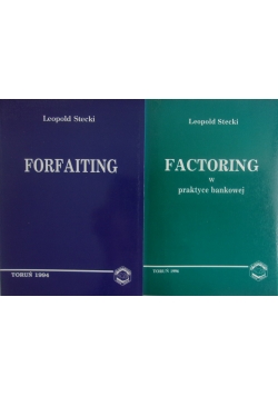 Forfaiting / Factoring w praktye bankowej