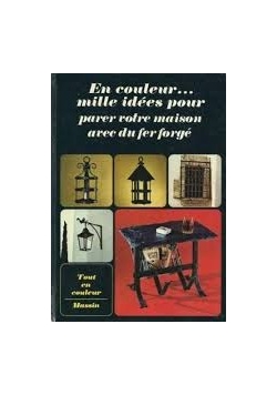 En couleur mille idees pour parer votre maison avec du fer forge