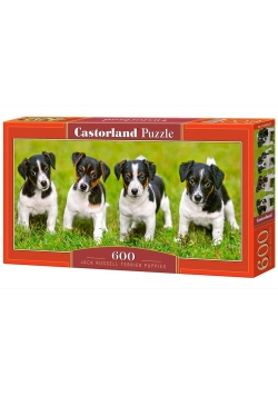 Puzzle 600 Jack Russel terrier puppies CASTOR