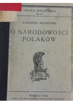 O narodowości Polaków