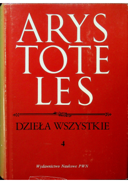 Arystoteles Dzieła wszystkie 4