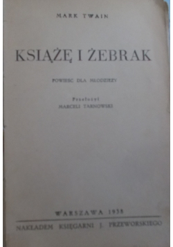 Książę i Żebrak ,1938r.
