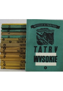 Przewodnik Taternicki  Tatry wysokie 20 tomów
