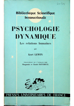 Psychologie dynamique