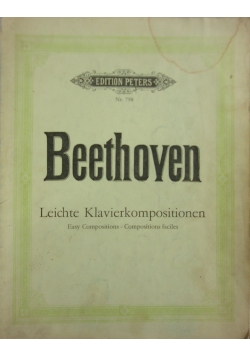 Beethoven leichte  klavierkompositionen. Easy compositions
