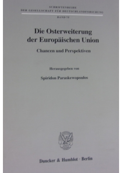 Die Osterweiterung der europaischen union
