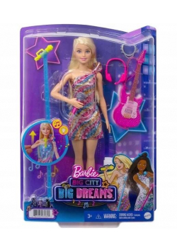 Barbie Big City Big Dreams Muzyczna lalka Malibu