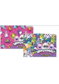 Blok rysunkowy A4/20K biały Hatchimals (20szt)