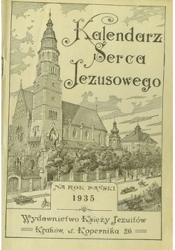 Kalendarz Serca Jezusowego