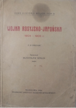 Wojna Rosyjsko-Japońska 1904-1905, 1926 r.