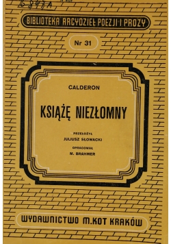 Książę niezłomny nr.31, 1949 r.