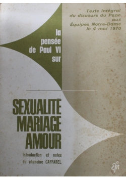 Sexualite Mariage Amour