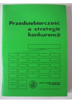 Przedsiębiorczość a strategie konkurencji