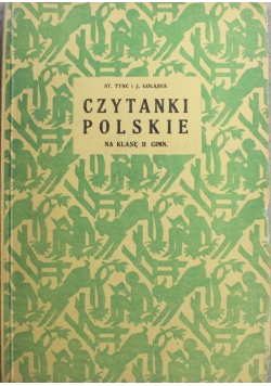 Czytanki polskie na klasę II gimn. 1931 r.