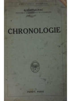 Chronologie, 1925 r.