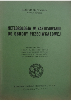 Metodologia w zastosowaniu do obrony przeciwgazowej