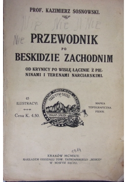Przewodnik po beskidzie zachodnim, 1914 r.