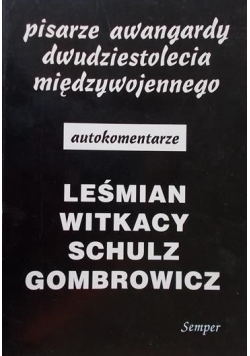 Pisarze awangardy dwudziestolecia międzywojennego
