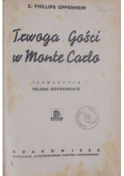 Trwoga gości w Monte Carlo, 1935 r.