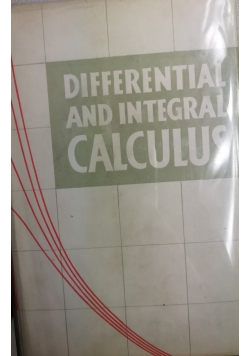 Differential and integral calculus